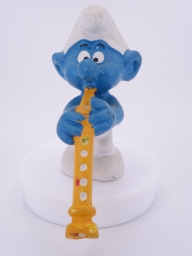 Schtroumpf joueur de flûte - photo