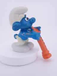 Schtroumpf joueur de flûte - photo