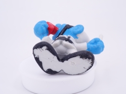 Schtroumpf policier - photo