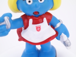 Schtroumpfette infirmière - photo