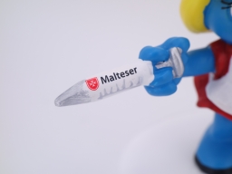 Schtroumpfette infirmière - photo