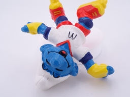 Schtroumpf en rollers - photo