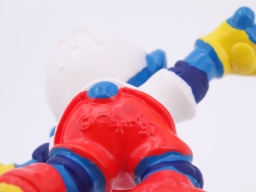 Schtroumpf en rollers - photo