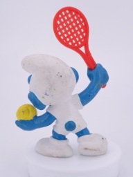 Schtroumpf joueur de tennis - photo