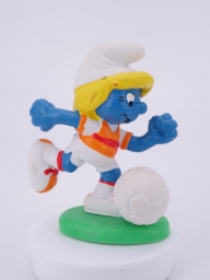 Schtroumpfette footballeuse - photo