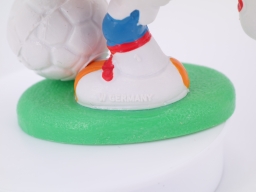 Schtroumpfette footballeuse - photo