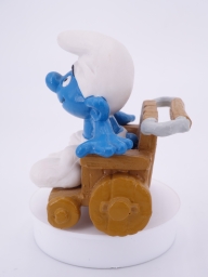 Schtroumpf en chaise roulante - photo