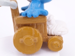 Schtroumpf en chaise roulante - photo