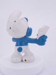 Schtroumpf joueur de cartes - photo