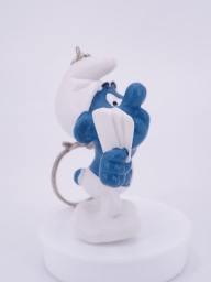 Schtroumpf joueur de cartes - photo