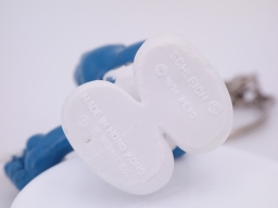 Schtroumpf joueur de cartes - photo