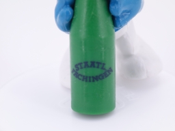 Schtroumpf assoiffé avec bouteille - photo