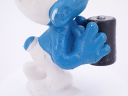 Schtroumpf avec pile - photo