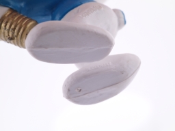 Schtroumpf avec ampoule blanche - photo