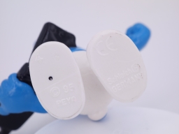 Schtroumpf avec téléphone portable - photo