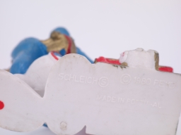 Schtroumpf au téléphone (petit support) - photo