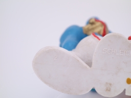 Schtroumpf au téléphone (petit support) - photo