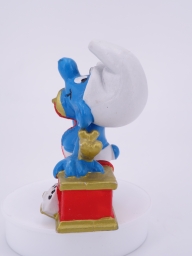 Schtroumpf au téléphone (gros support) - photo