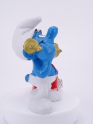 Schtroumpf au téléphone (gros support) - photo