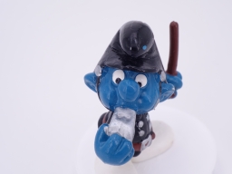 Schtroumpf policier - photo