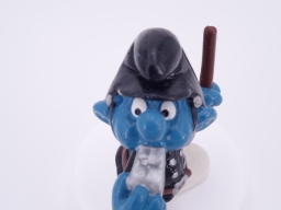 Schtroumpf policier - photo