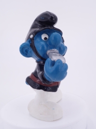 Schtroumpf policier - photo