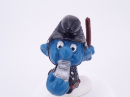 Schtroumpf policier - photo