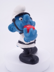Schtroumpf policier - photo
