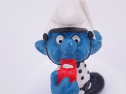 Schtroumpf policier - photo