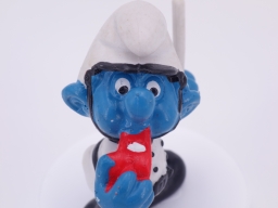 Schtroumpf policier - photo