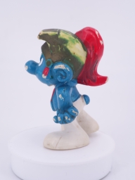 Schtroumpf avec hallebarde - photo