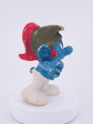 Schtroumpf avec hallebarde - photo