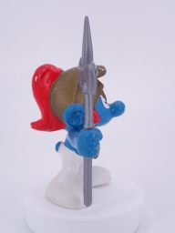 Schtroumpf avec hallebarde - photo