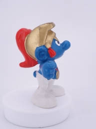 Schtroumpf avec hallebarde - photo