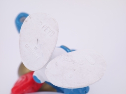 Schtroumpf avec hallebarde - photo