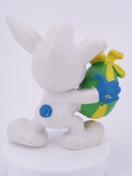 Schtroumpf en lapin de Pâques - photo