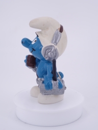 Schtroumpf avec radio - photo