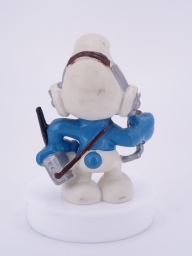 Schtroumpf avec radio - photo