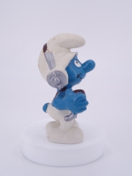 Schtroumpf avec radio - photo