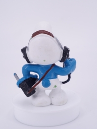 Schtroumpf avec radio - photo