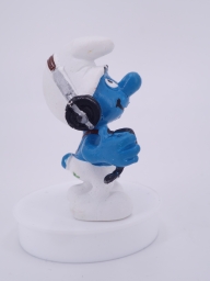 Schtroumpf avec radio - photo