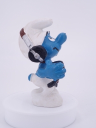 Schtroumpf avec radio - photo
