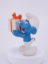 Schtroumpf avec cadeau - photo
