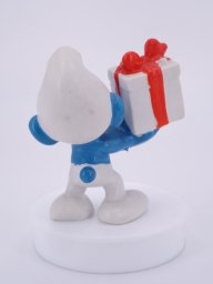 Schtroumpf avec cadeau - photo