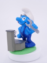 Schtroumpf bricoleur - photo