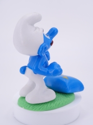 Schtroumpf pêcheur - photo