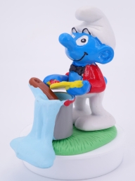 Schtroumpf peintre - photo