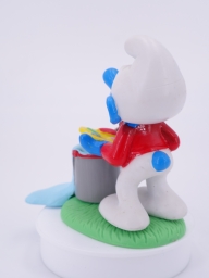 Schtroumpf peintre - photo