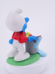 Schtroumpf peintre - photo