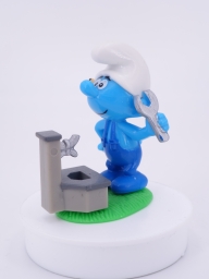 Schtroumpf bricoleur - photo